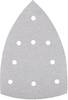 Suché brúsne listy 100 x 150 mm, P 180, 9 otvorov, so suchým zipsom (SMA) Metabo 635217000