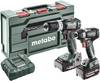 Metabo BSLBL+SSD200LTBL -aku príklepová vŕtačka, aku rázový uťahovač + akumulátor, vr. nabíjačky