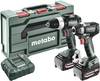 Metabo BSLBL+SSWLT300BL aku vŕtací skrutkovač, aku rázový uťahovač, 18 V, 5.2 Ah Li-Ion akumulátor + akumulátor, vr. nabíjačky, 685203000