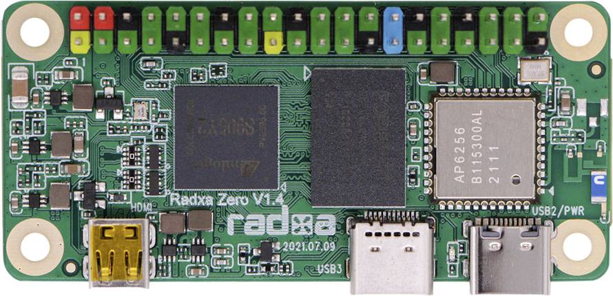 Radxa RS102-D4E32W2 Radxa Zero 4 GB 4 x 1.8 GHz