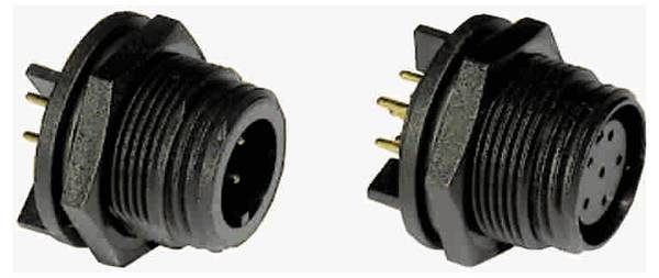 Bulgin PX0413/08P/PC guľatý konektor DIN, 1 ks