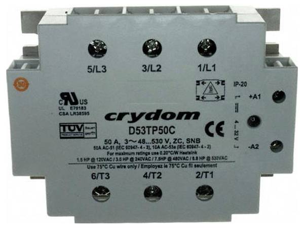 Crydom polovodičové relé D53TP25C-10 1 ks-0