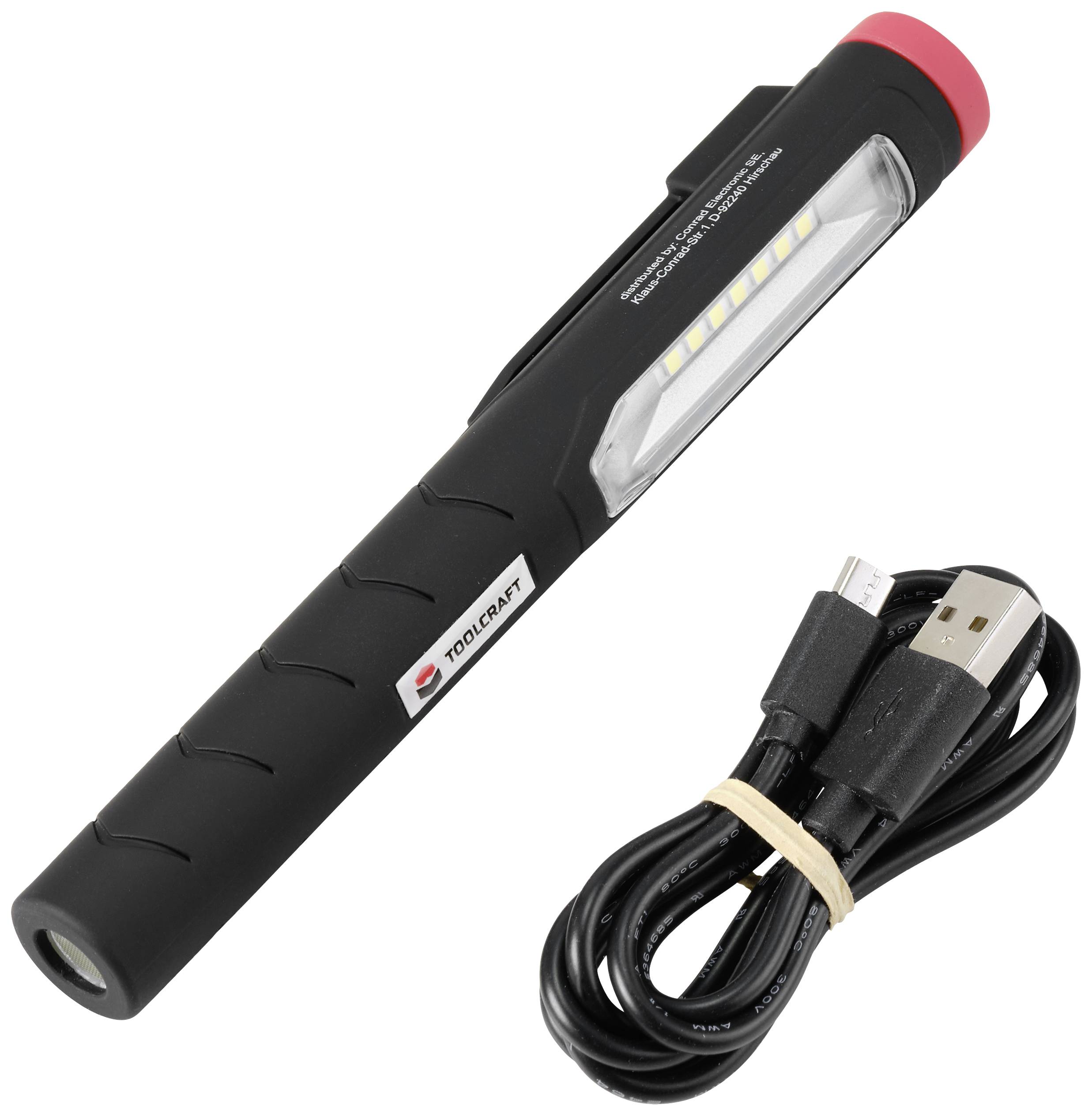 TOOLCRAFT TO-7492794 PL012 LED baterke v tvare pera napájanie z akumulátora 3.5 W 120 lm-3