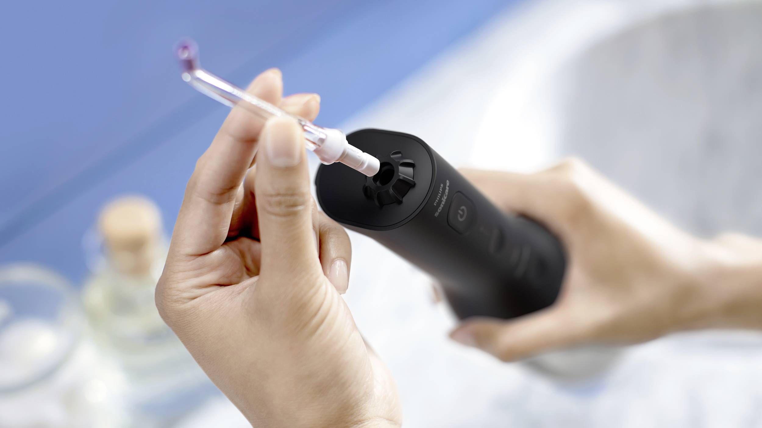 Philips Sonicare Power Flosser 3000 HX3806/33 ústna sprcha čierna