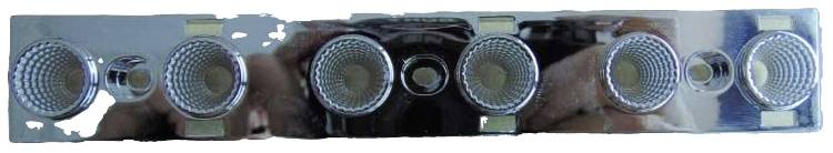 Deko Light 930386 Reflektor für Leuchte Ain 12° Componente per sistema su binario ad alta tensione Riflettore trifase Argento