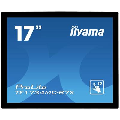 17-palcový monitor iiyama ProLite TFT, model TF1734MC-B7X, s 10-bodovým dotykovým displejom.