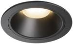 NUMINOS® DL XL, vnútorné LED zapustené stropné svietidlo čierna / čierna 2700K 20 °