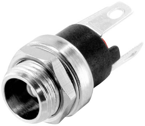 econ connect DCE5BL nízkonapäťový konektor vstavateľná zásuvka, rovná 10.8 mm  2.5 mm 1 ks Bulk