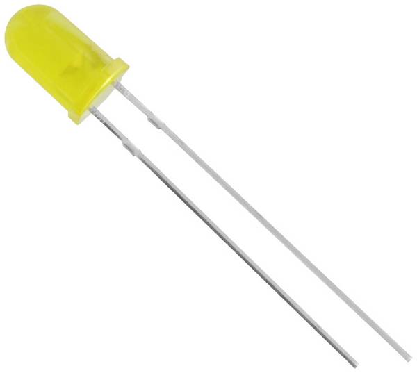 HuiYuan 7206Y1D-ESA-C blikajúca LED     5 mm 1000 mcd 30 °   Bulk