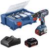 Bosch Professional GSB 18V-28 aku príklepová vŕtačka, vr. 2x aku, vr. príslušenstva, 06019E710B