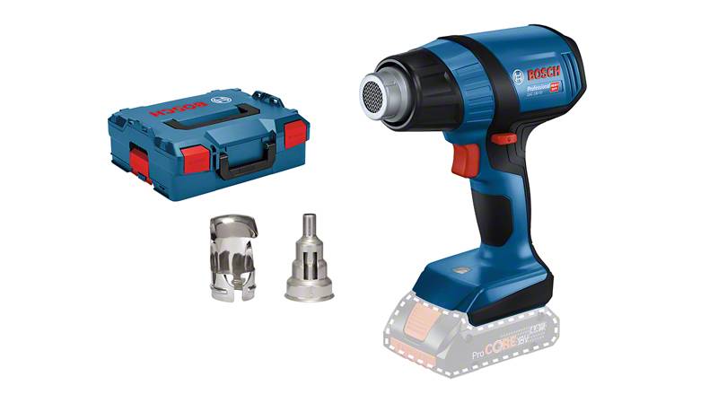 Bosch Professional 06012A6501 GHG 18V-50 solo Heteluchtpistool Zonder accu, Zonder lader, Incl. koffer afbeelding