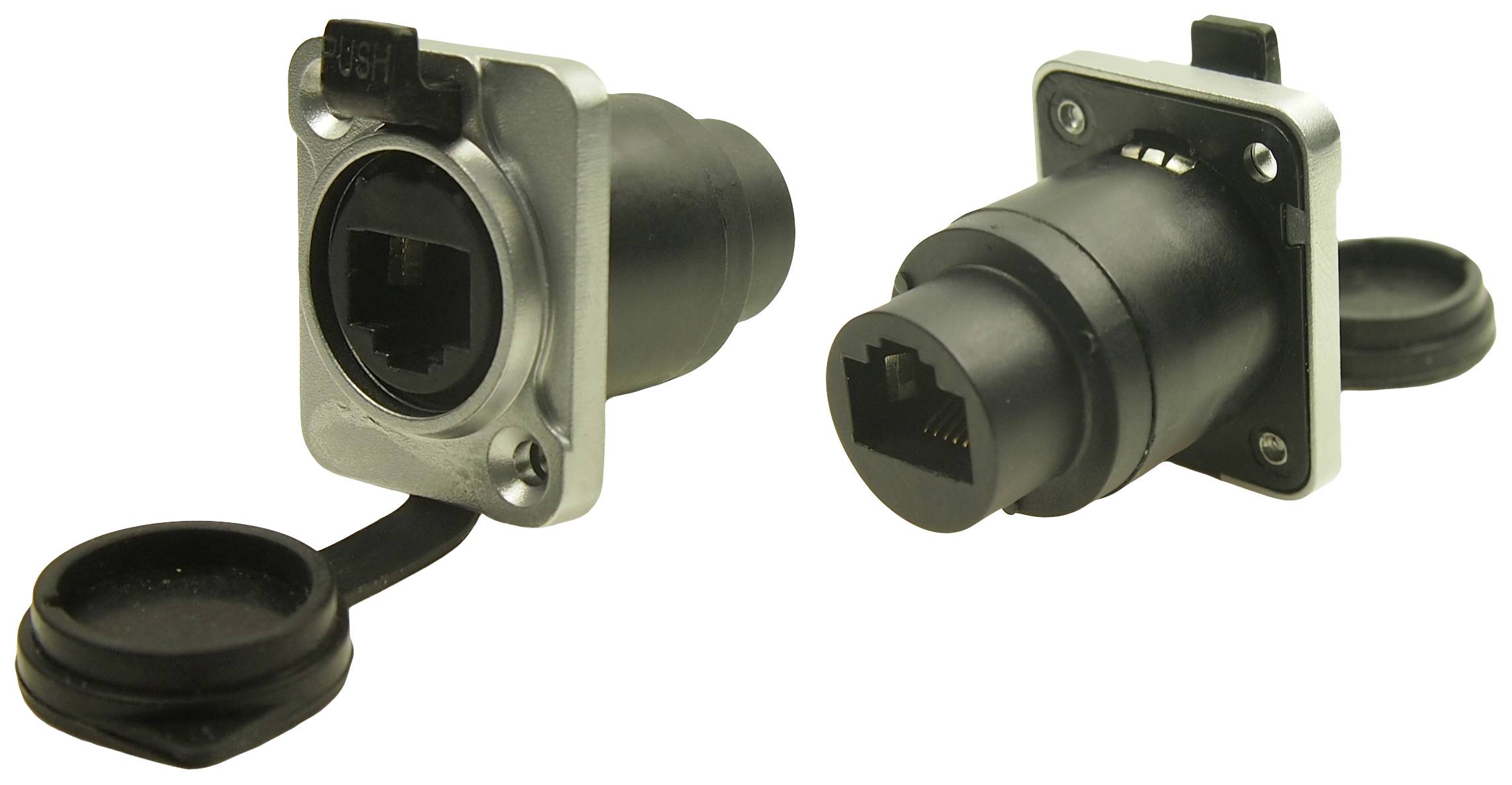 Cliff CP30220MIP65S Stikforbindelse Tilslutning, lige Sort/sølv 1 stk