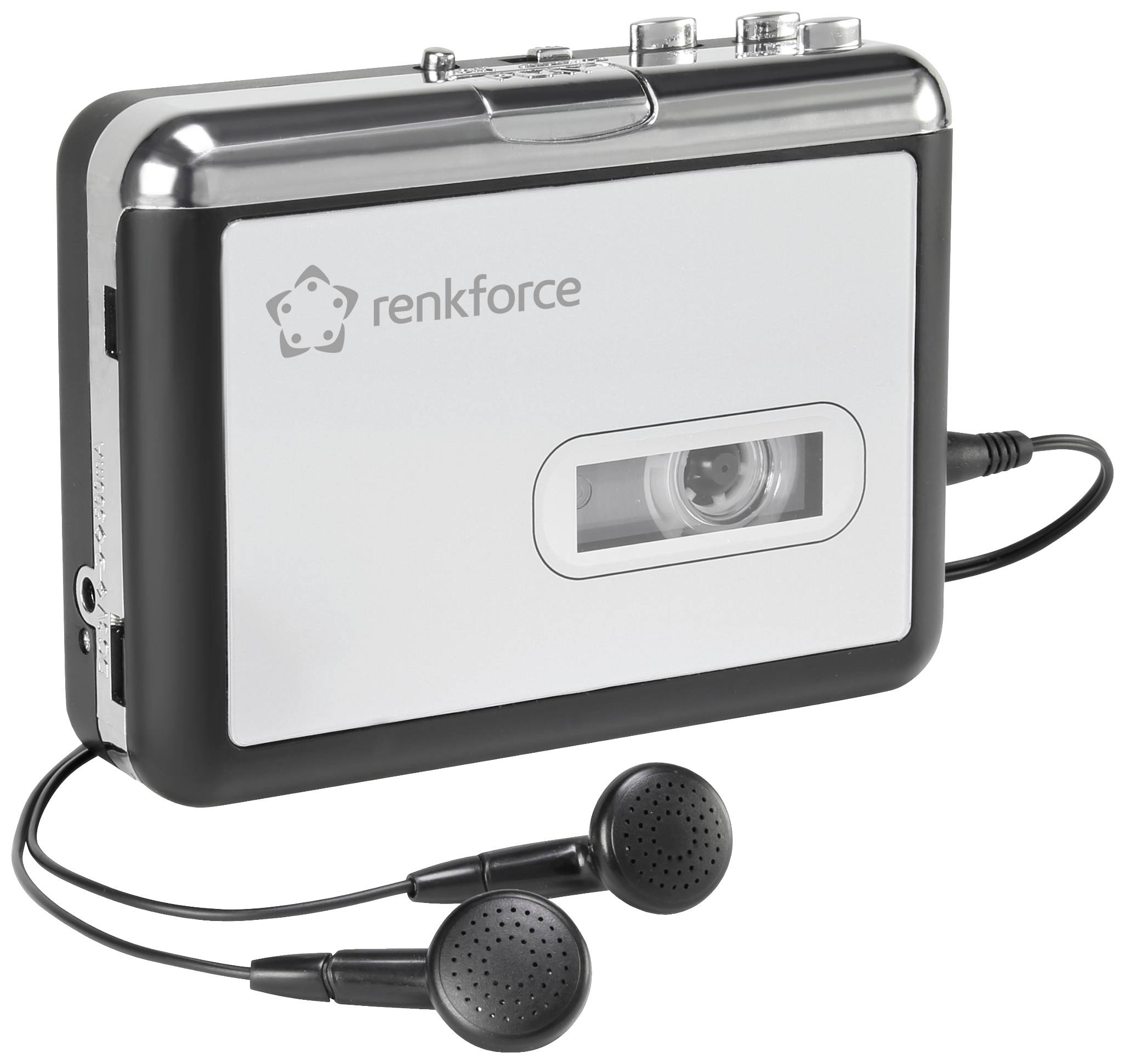 Renkforce RF-CP-170 Digitalizzatore per audiocassette Incl. cuffie