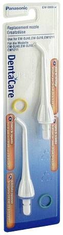 Panasonic EW0955W503 Reservemundstykker til munddusch 2 stk Hvid