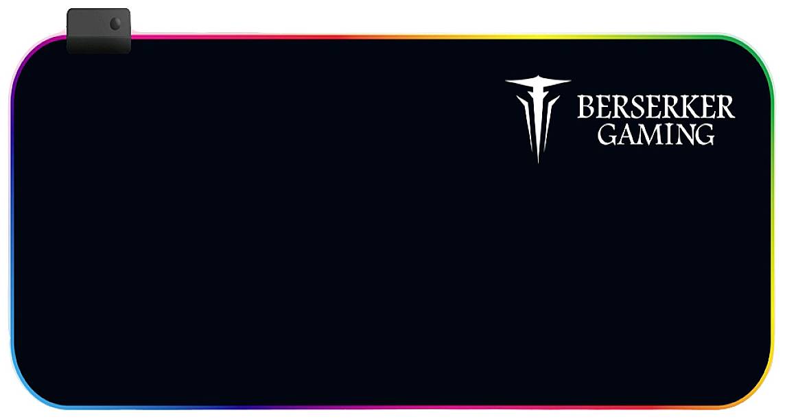 Berserker Gaming TYR Gaming-musemåtte Belyst Flerfarvet