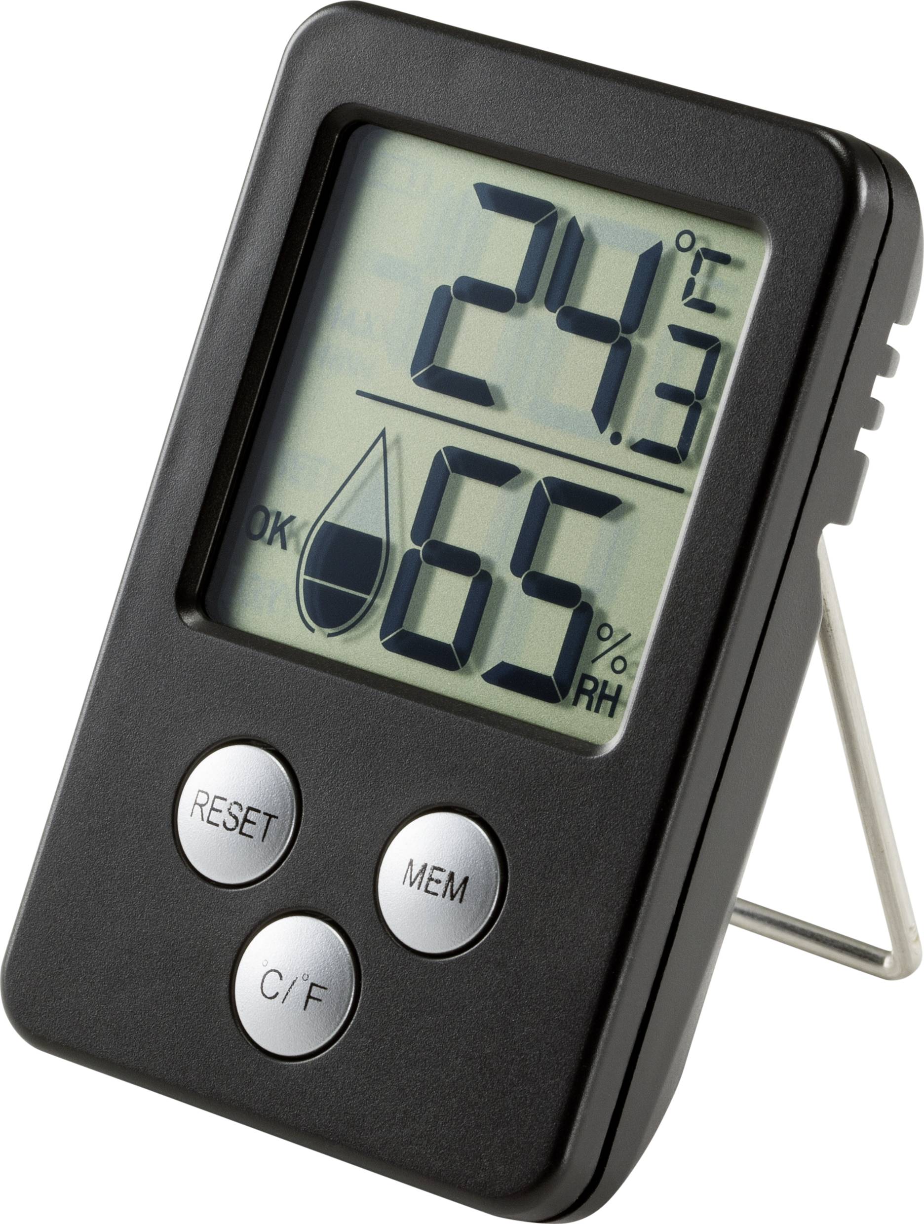 Termo- /hygrometer Sort E0130