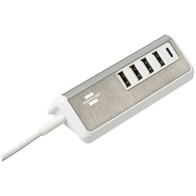 Brennenstuhl  1508230 USB nabíjačka do interiéru  5 x USB , USB-C® zásuvka (nabíjanie) 