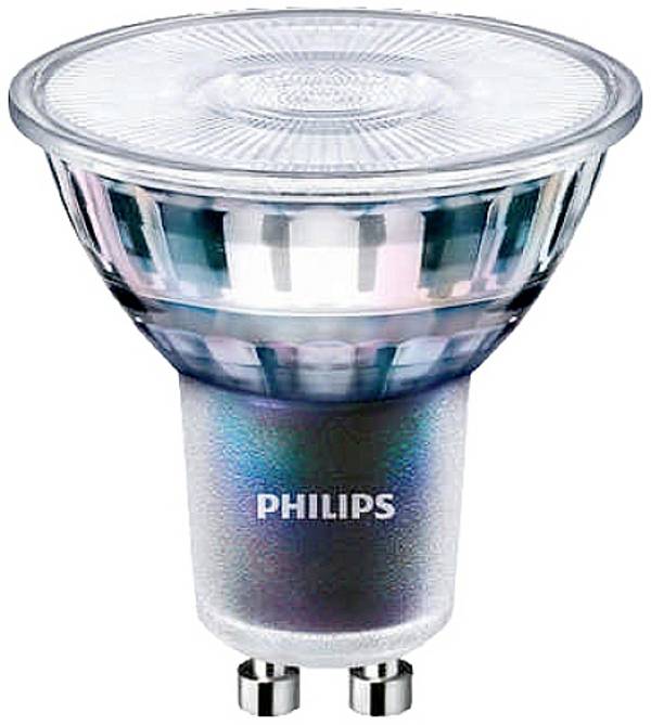 Philips LED 70765400 LED  En.trieda 2021 F (A - G) GU10 valcovitý tvar 5.5 W = 50 W teplá biela (Ø x d) 50 mm x 54 mm stmievateľná 1 ks