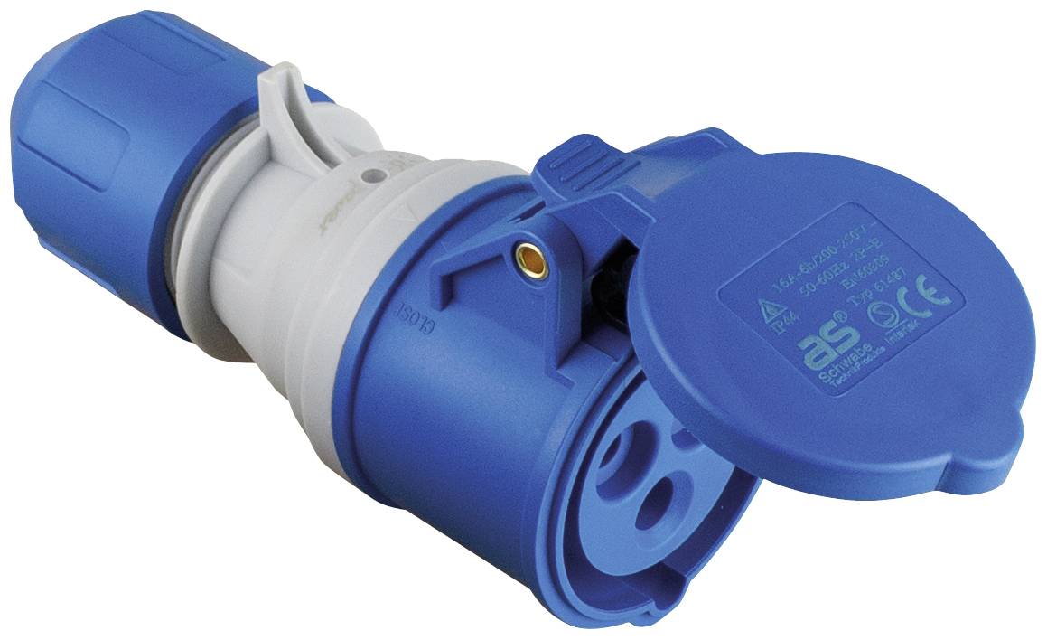 AS Schwabe powerlight CEE Kupplung 61487 Connettore femmina CEE 3 poli 230 V 1 pz.