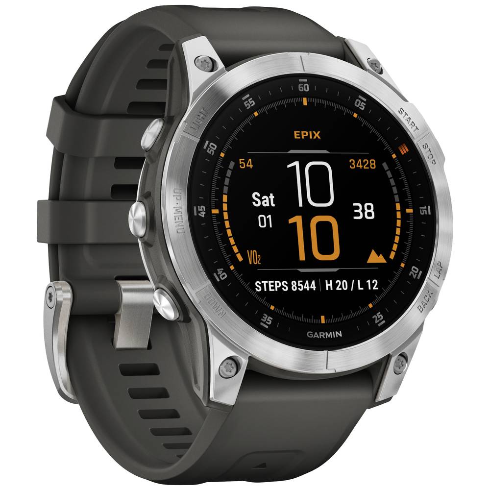 Garmin EPIX™ smart hodinky  33 mm  bridlicová sivá (State Gray).