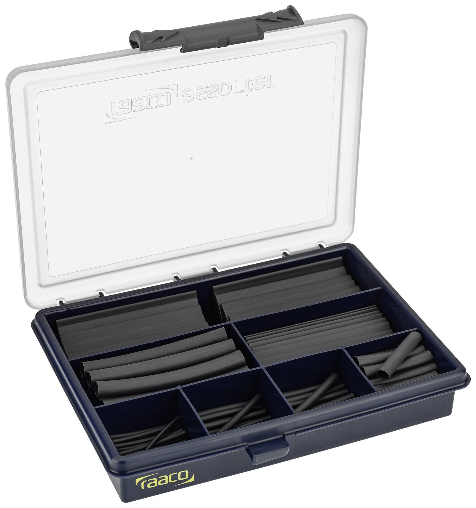 Cimco 181680 Krympeslangesortiment Sort Krympningshastighed:2:1 130 stk