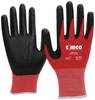 Cimco Grip Flex schwarz/rot 141229 pletenina pracovné rukavice Veľkosť rukavíc: 8, M 1 pár