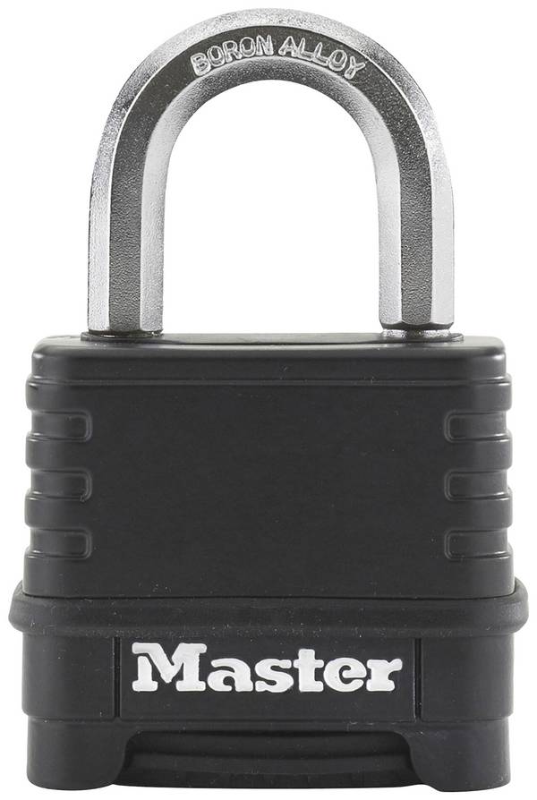 Master Lock P55996 visiaci zámok 56 mm    čierna na heslo
