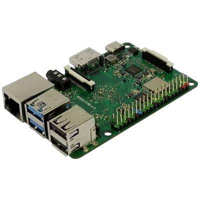 Jednodoskový počítač s USB portami, ethernetovým rozhraním a GPIO pinmi, používaný pre elektronické projekty a programovanie.