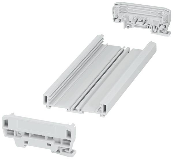Phoenix Contact UM-BASIC-KIT-B72-L200-7035 1300350 profilové puzdro, (š x v x h) 203.8 x 92.3 x 39.45 mm, PVC, 1 ks