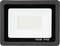LED reflektor s čiernym rámom, 100W výkon, stupeň krytia IP66. Vhodný do exteriéru.