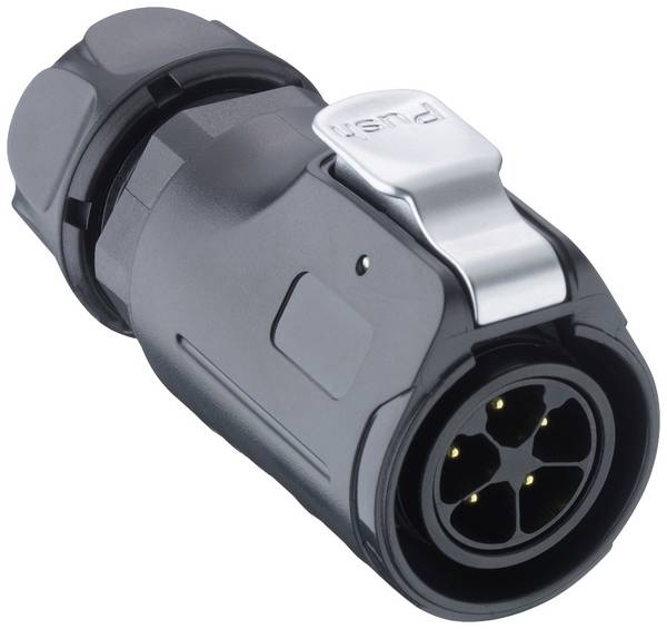 Lutronic 2650 ... T12CB T 2650 03 T12CB T guľatý konektor DIN, 1 ks