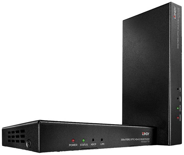 LINDY LINDY Fibre Optic HDMI 2.0 18G & IR Extender HDMI ™ HDMI extender cez optický kábel 300 m