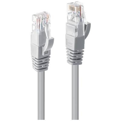 Dva sivé ethernetové káble s priehľadnými RJ45 konektormi, ktoré sa používajú pre sieťové pripojenia.