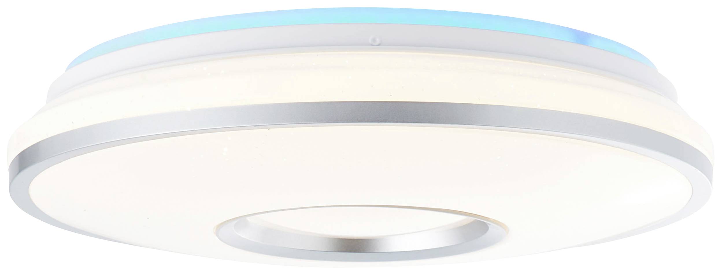 Brilliant G97043/58 Visitation Led-plafondlamp Led 24 W Wit, Zilver