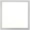Prázdny, biely štvorcový rámček s úzkou sivou hranou.