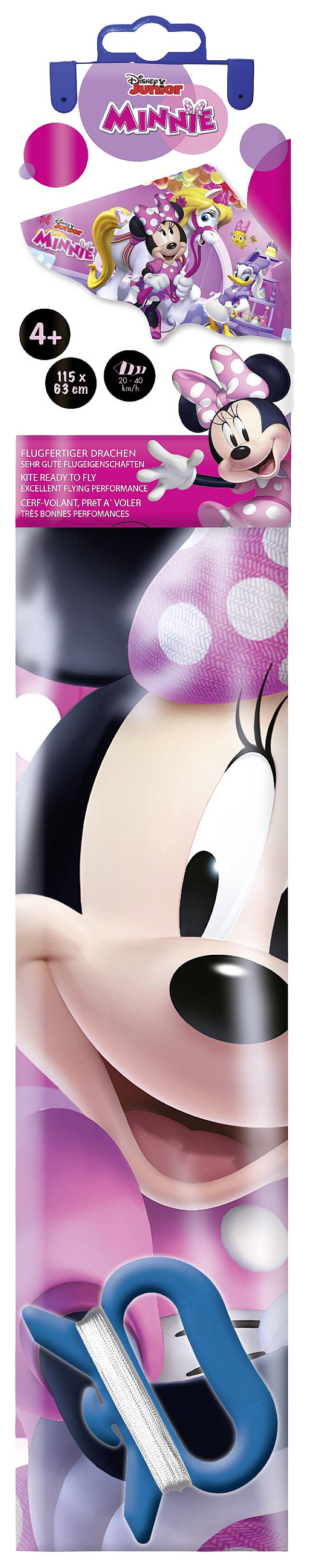 Balenie s motívom Minnie Mouse pre detský výrobok od 4 rokov. Obsahuje maľovanky s Minnie a jej priateľmi.