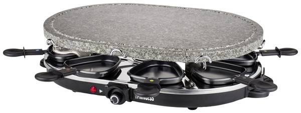 Princess 162720 raclette gril 8 panvíc čierna
