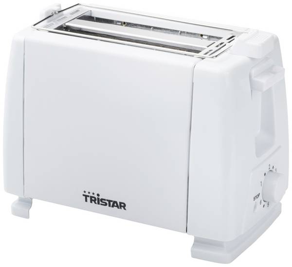Tristar BR-1009 hriankovač s funkciou ohrievania pečiva biela