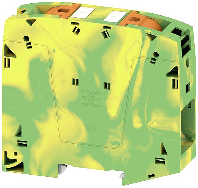 Weidmüller 2742140000 Morsetto per cavo di terra morsetto Push-In, Connettore Verde-Giallo 5 pz.