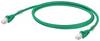Weidmüller 1251590005 RJ45 sieťové káble, prepojovacie káble CAT 6A S/FTP 0.50 m zelená 1 ks