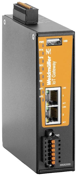 Weidmüller IOT-GW30 Gateway-IoT 100 MBit/s