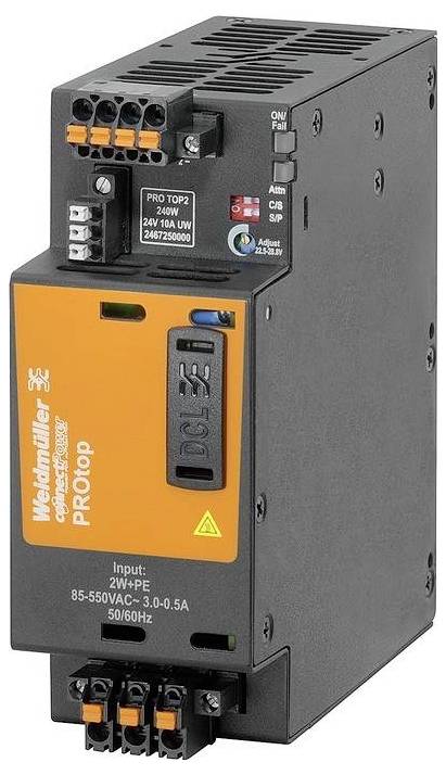 Weidmüller PRO TOP2 240W 48V 5A UW Alimentatore a commutazione. 48 V 5 A