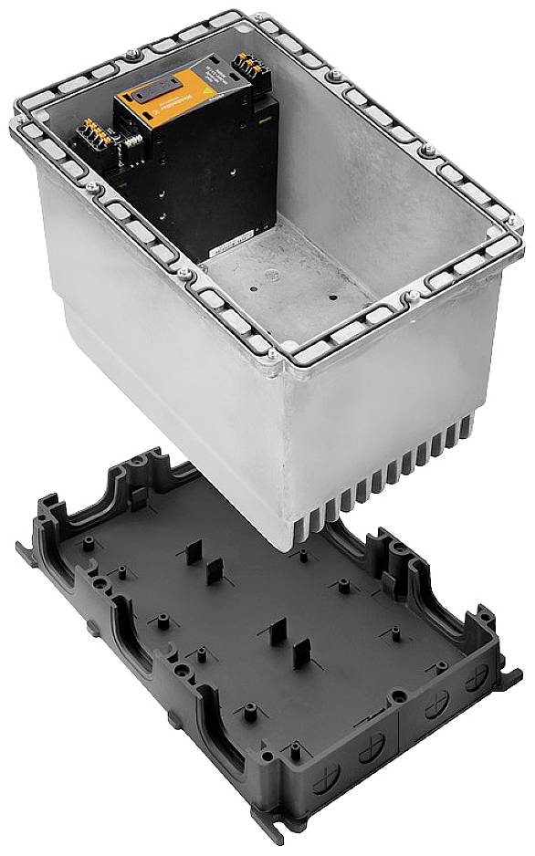 Weidmüller 8000051771 FP PRO TOP3 24/10 3M Scatola di distribuzione flessibile: - rigido: - 1 pz. Nero