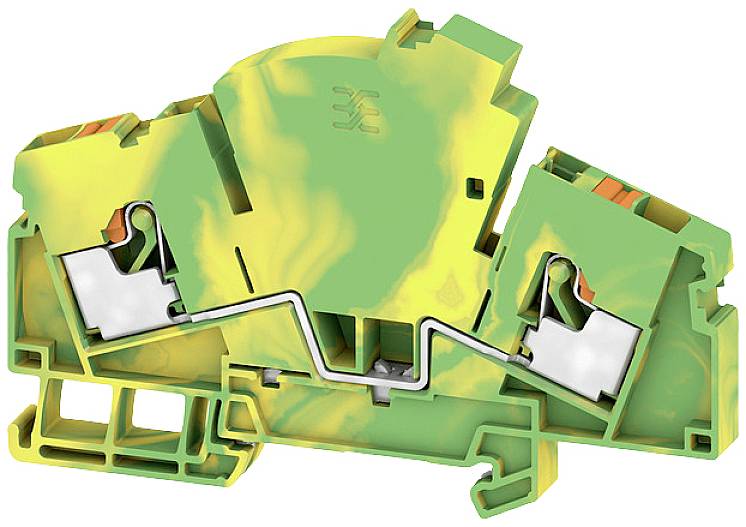 Weidmüller 2710080000 Morsetto per cavo di terra Connettore Verde-Giallo 50 pz.