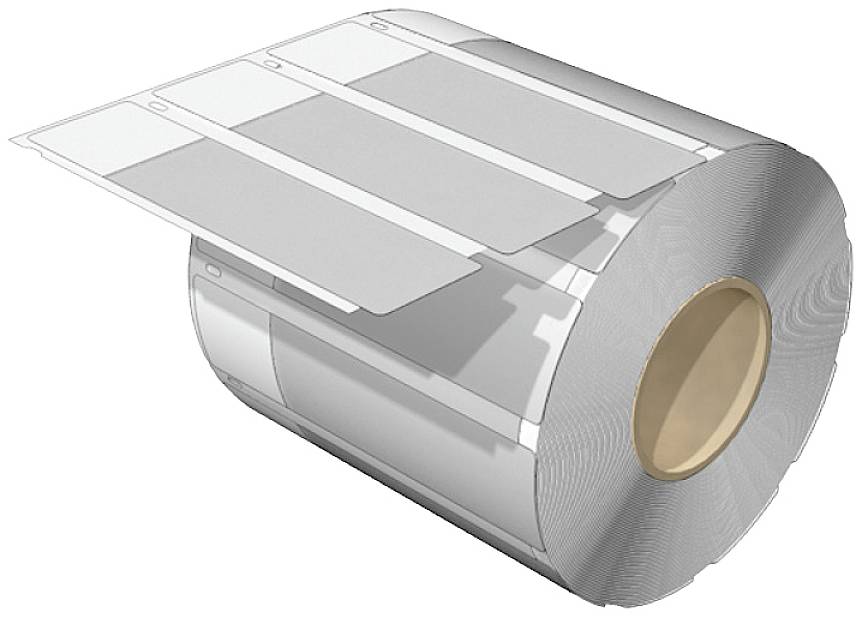 Weidmüller 2711950000 THM WO-QX 25/100 WS Sistema per marcatura cavi Bianco 1000 pz.