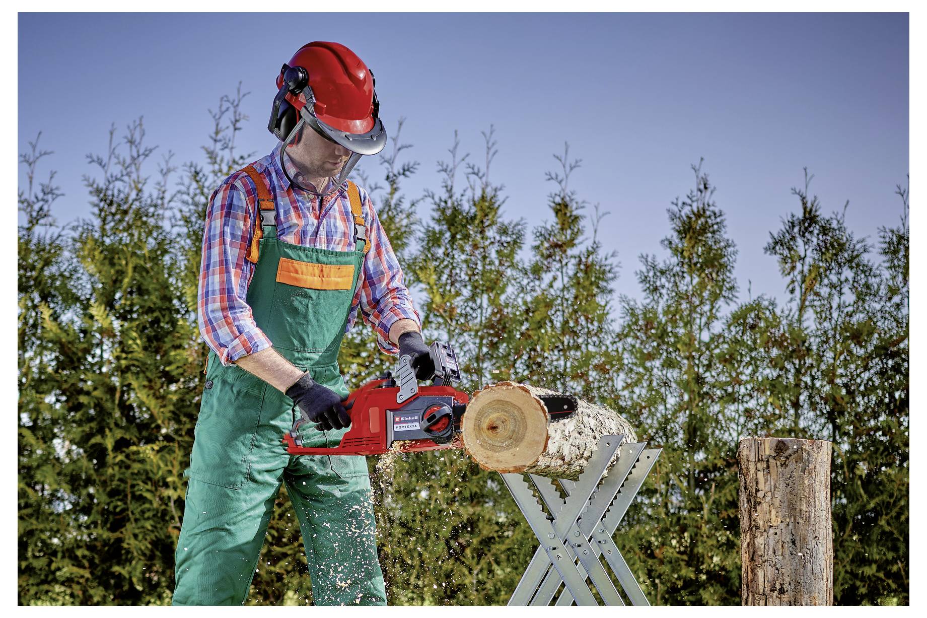 Einhell Power X-Change FORTEXXA 18/30 na akumulátor reťazová píla Dĺžka čepele 300 mm-3