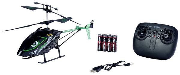 Carson RC Sport Toxic Spider 340 RC model vrtuľníka pre začiatočníkov RtF