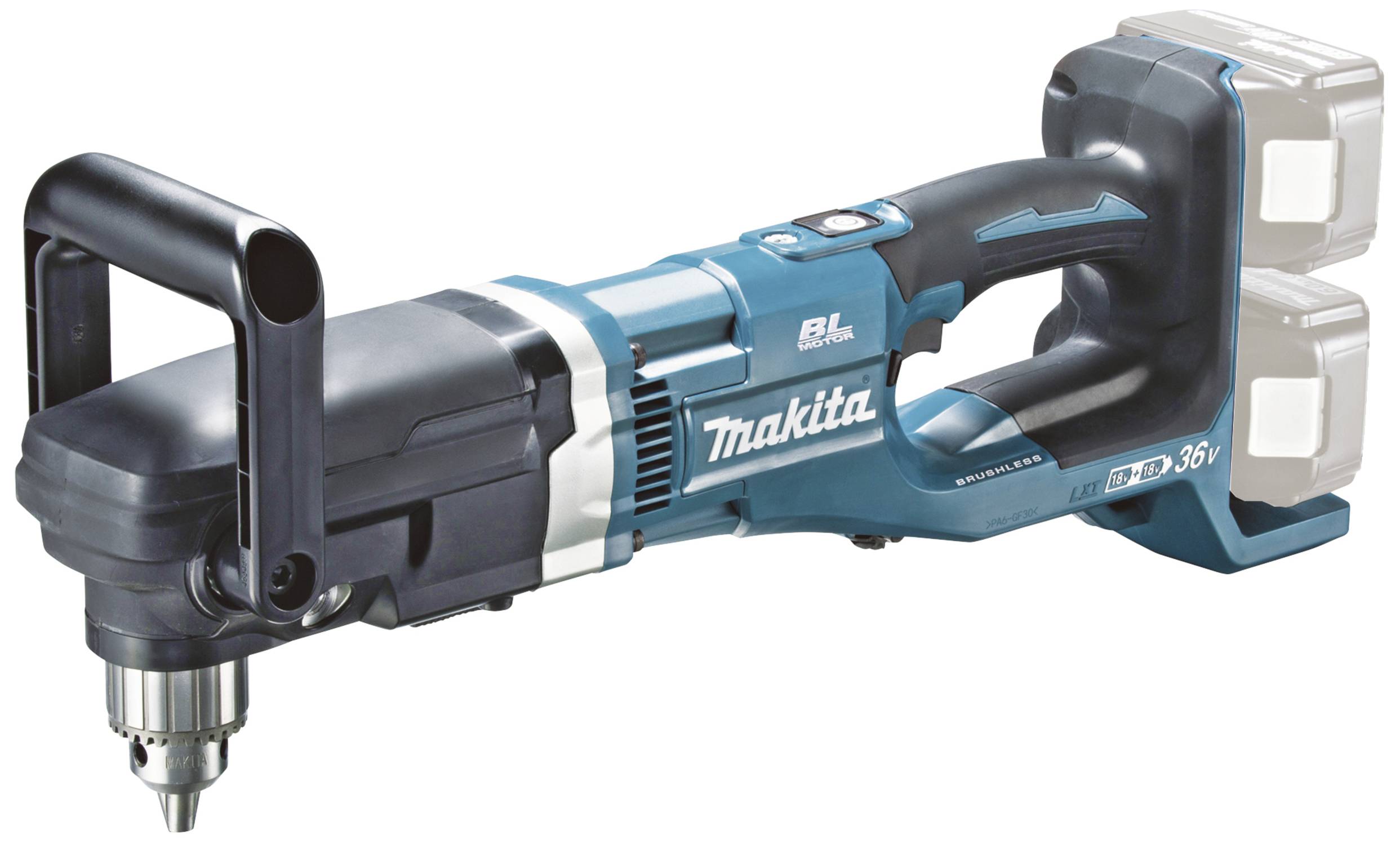 Makita DDA460ZK Vinkelborrmaskin batteri exkl. batteri/laddare, inkl. väska