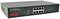 Čierny ethernetový switch so 8 portami, značky 'roline', označený ako 'Power over Ethernet Switch'.