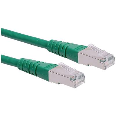 Dva zelené ethernetové káble s RJ45 konektormi, ktoré sa používajú pre sieťové inštalácie.